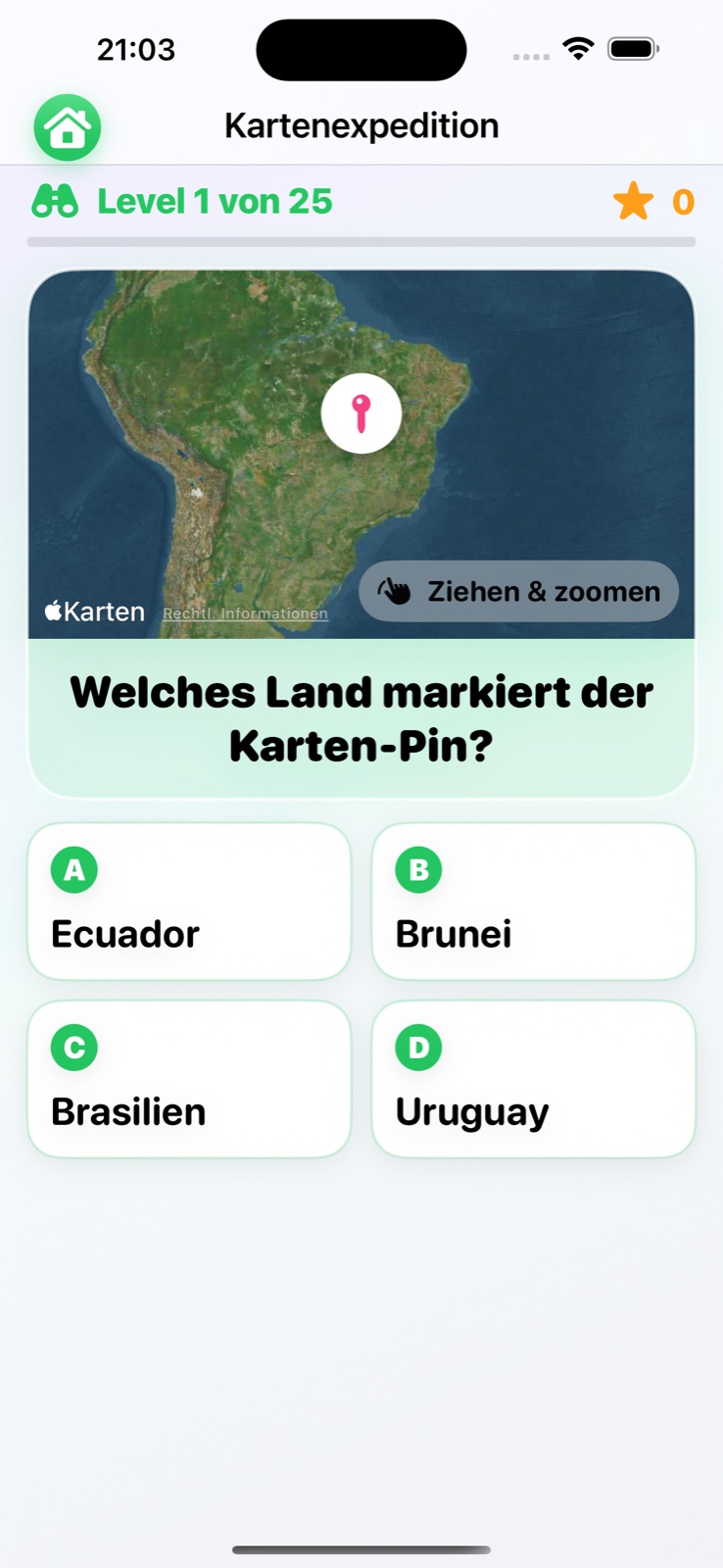 Kartenexpedition mit interaktiver Weltkarte in GloboTrovi